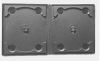 Double 10mm Mini PP CD Case