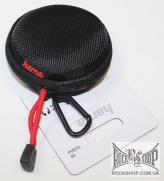 ����� ��� ��������� Hama / Headphone Bag for In-Ear Headphones - Black - Ethylene Vinyl Acetate (EVA)