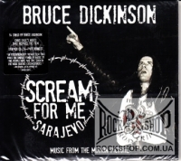 Dickinson, Bruce (Iron Maiden) - Scream For Me Sarajevo (Music From The Motion Picture) (OST) (Sealed) (CD)
