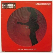 Thunder - Love Walked In (Picture Disc Limited Edition) (Single) (Vinyl)